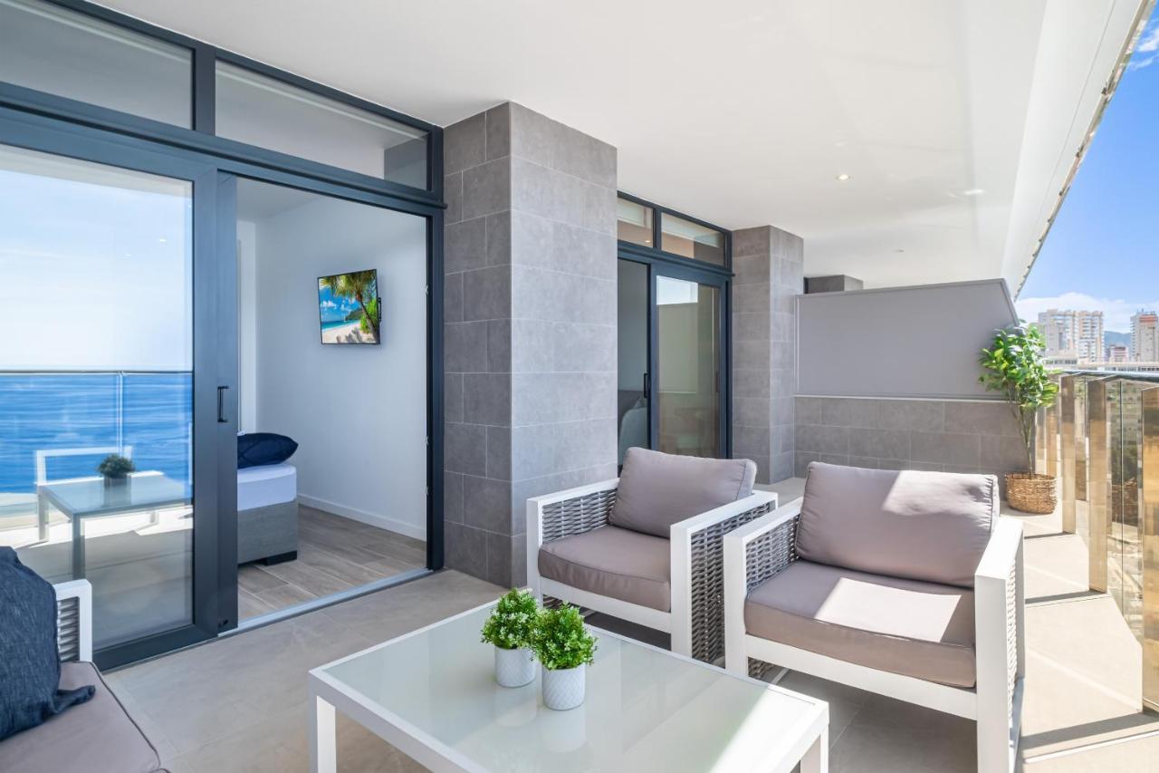 Sunset Cliffs Deluxe Apartment 1054 Poniente Beach Benidorm Bagian luar foto