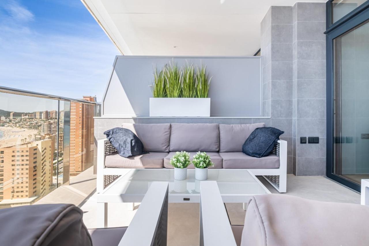 Sunset Cliffs Deluxe Apartment 1054 Poniente Beach Benidorm Bagian luar foto